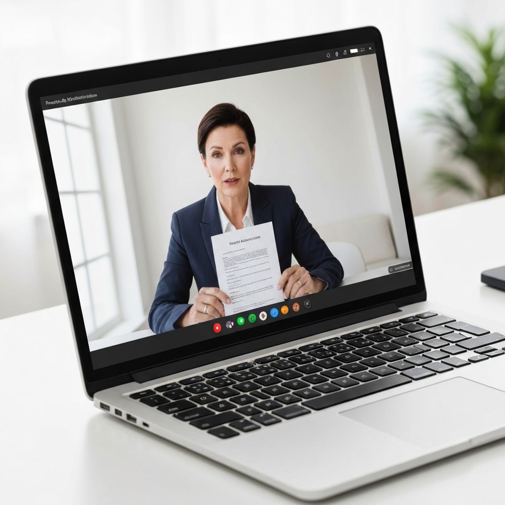 Remote Online Notarization